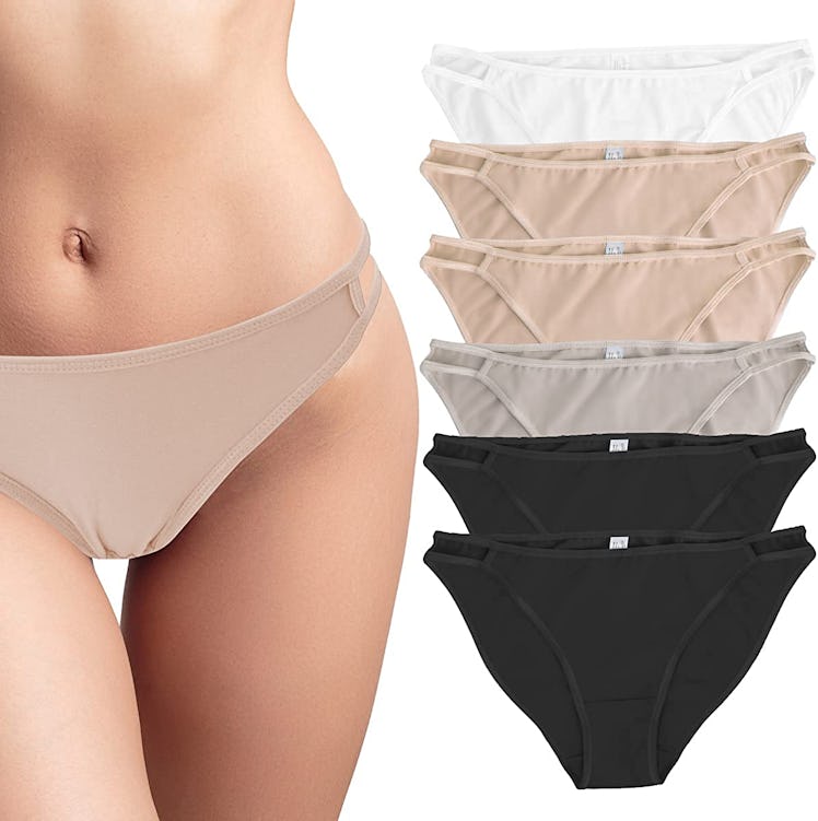 Jo & Bette String Bikini Underwear (6-Pack) 