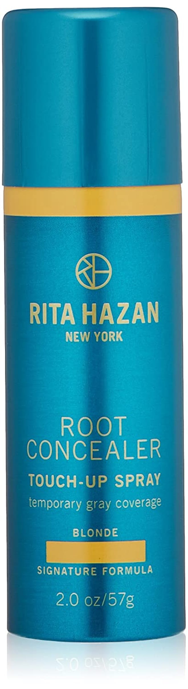 rita hazan root concealer touch up spray is the best product to cover up roots for damaged bleached ...
