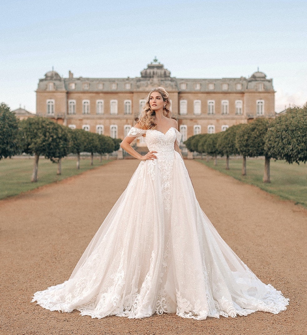 princess cinderella wedding gown