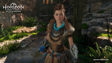 Aloy, the main character in the Horizon series, has a role to play in 'Call of the Mountain'