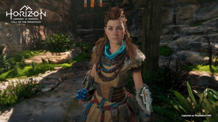 Aloy, the main character in the Horizon series, has a role to play in 'Call of the Mountain'