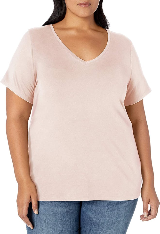 Amazon Essentials Short-Sleeve V-Neck T-Shirt