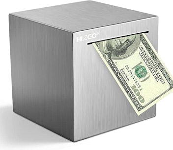 hizgo Stainless Steel Coin Bank