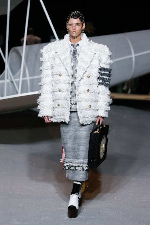 a look from Thom Browne fall 2023