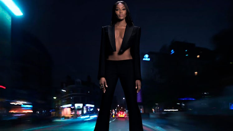Naomi Campbell in the new alexander mcqueen campaign