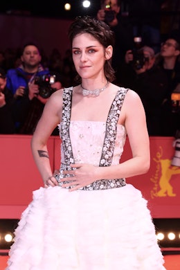 Kristen Stewart's Tweed Outfit At The 2023 Berlin Film Festival Is So Edgy