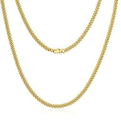 Jewlpire Cuban Link Chain Necklace