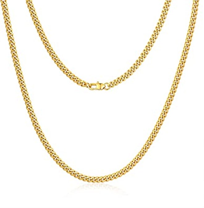 Jewlpire Cuban Link Chain Necklace