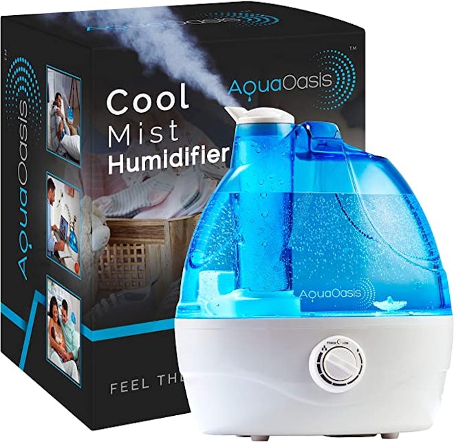 AquaOasis™ Cool Mist Humidifier 2.2L Water Tank