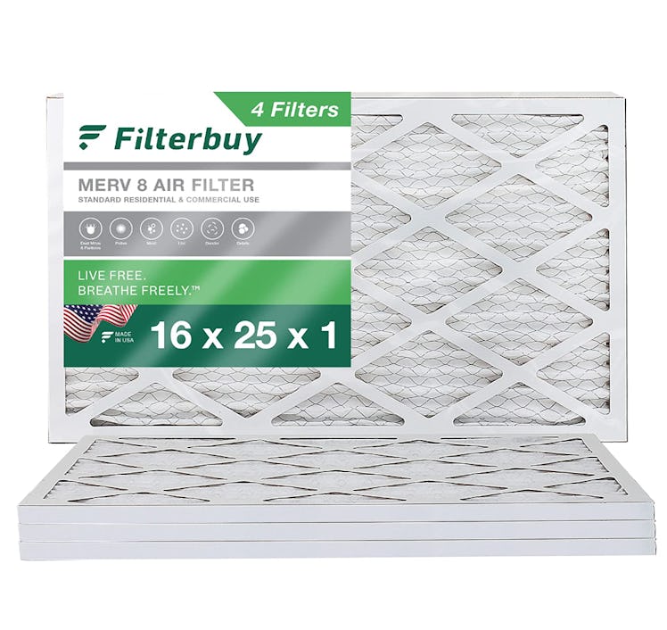 Filterbuy Furnace Air Filters (4-Pack)