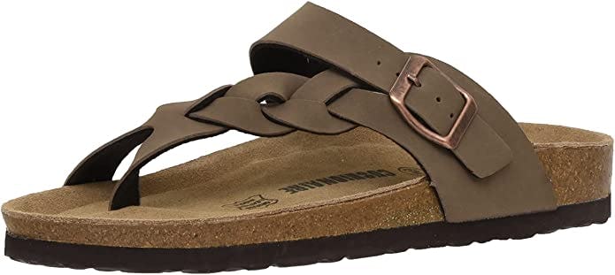 CUSHIONAIRE Women&rsquo;s Libby Cork Sandals