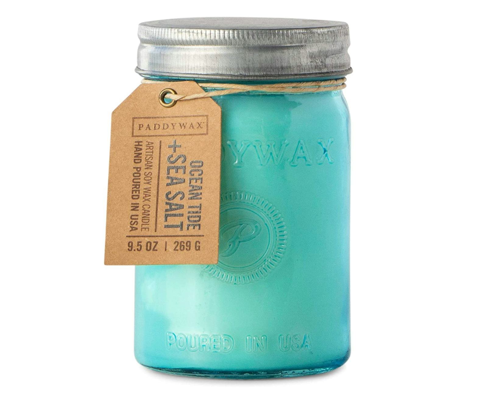Paddywax Ocean Tide + Sea Salt, 9.5 Oz.