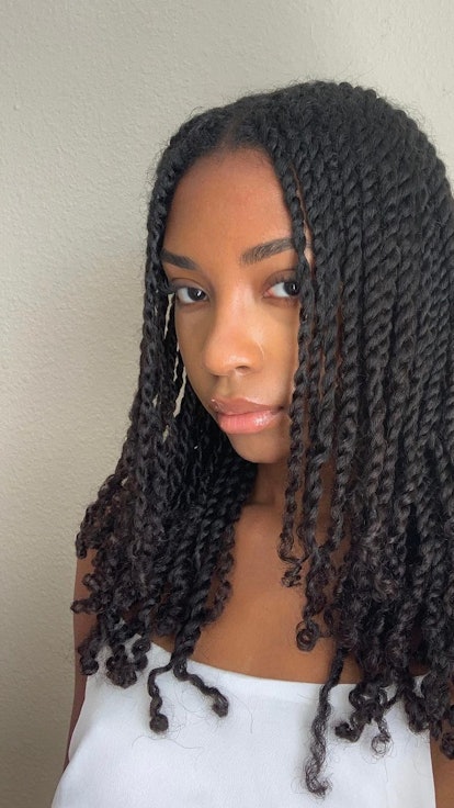 two-strand twists protective styles