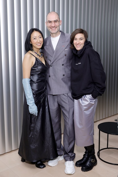 Esther Kim Varet, Gianfranco Gianangeli and Christine Messineo