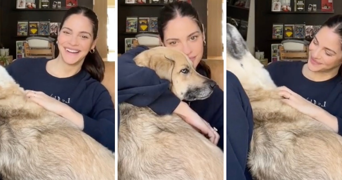 A New Parent Talks About Dog Mom Guilt While Cuddling Her Pup