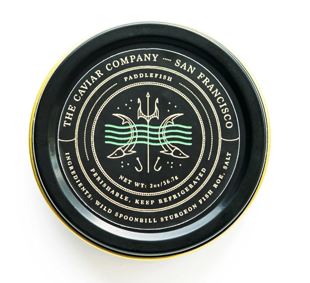 Paddlefish Caviar