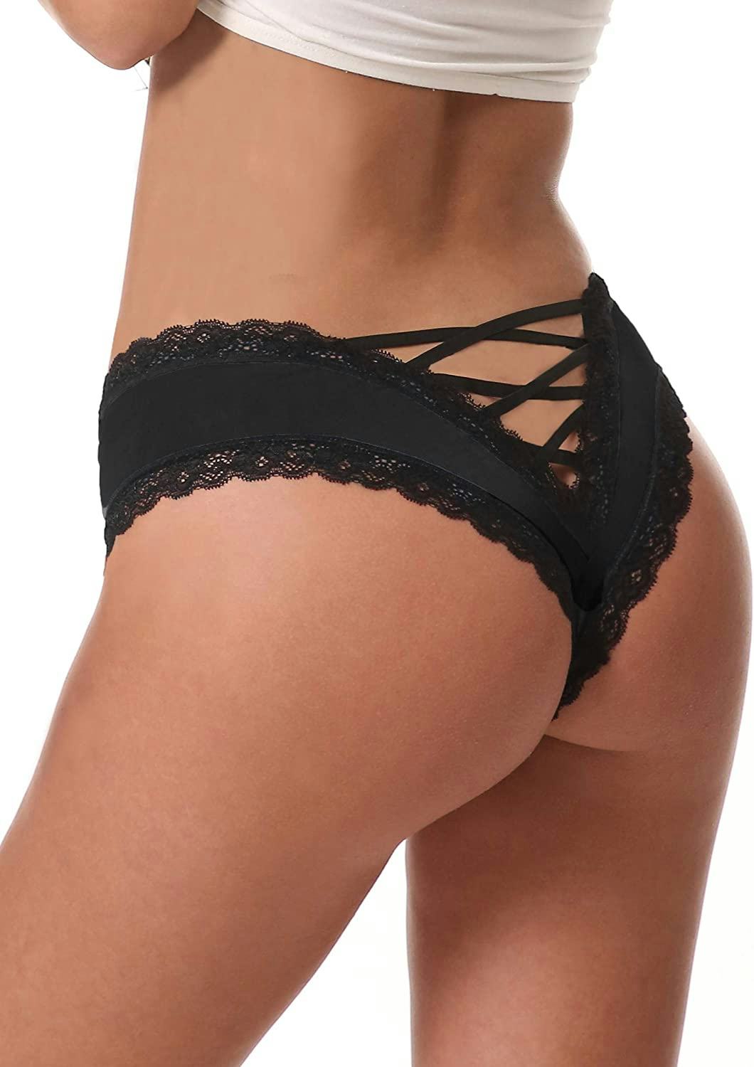 Sofishie Sexy V-Back Criss Cross Panties