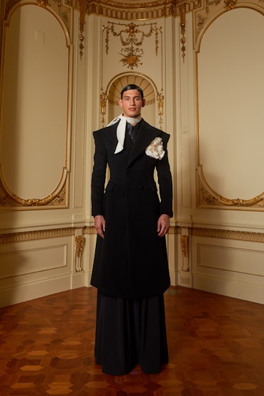 a look from willy chavarria fall 2023