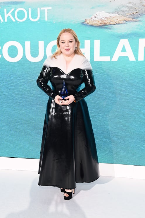 Nicola Coughlan attends the Newport Beach Film Festival in London, Feb. 2023