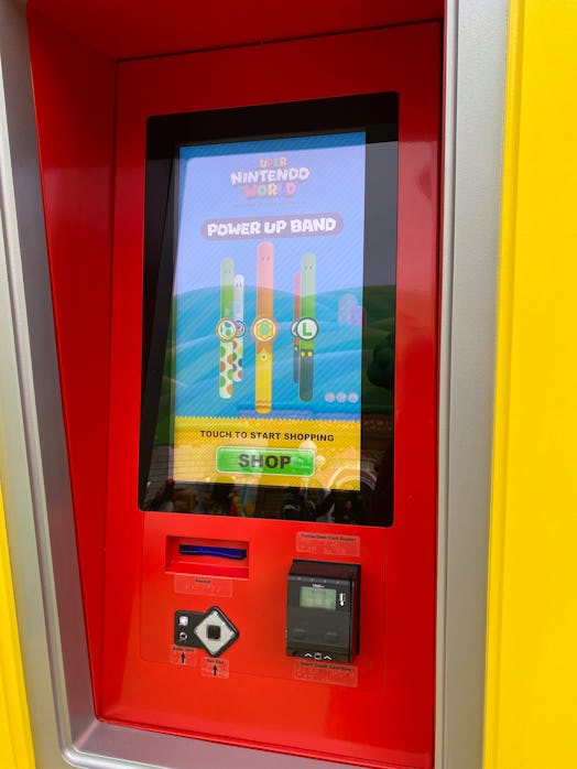 The Power-Up Bands can be purchased at kiosks in Super Nintendo World at Universal Studios Hollywood...