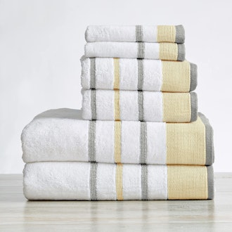 Great Bay Home Bath Towels (6 Pieces)