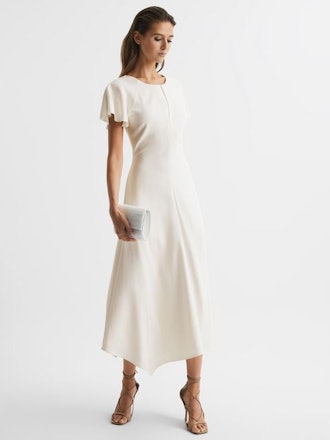 Eleni Cap Sleeve Maxi Dress