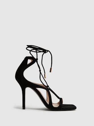 Kate Suede Strappy High Heel Sandals