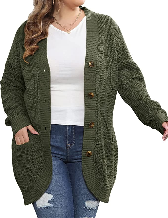 Hanna Nikole Button Down Cardigan