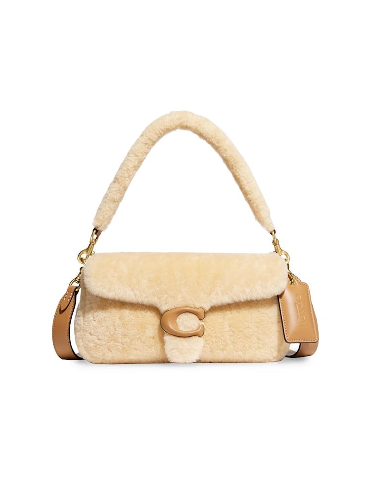 Shearling Shoulder Bag