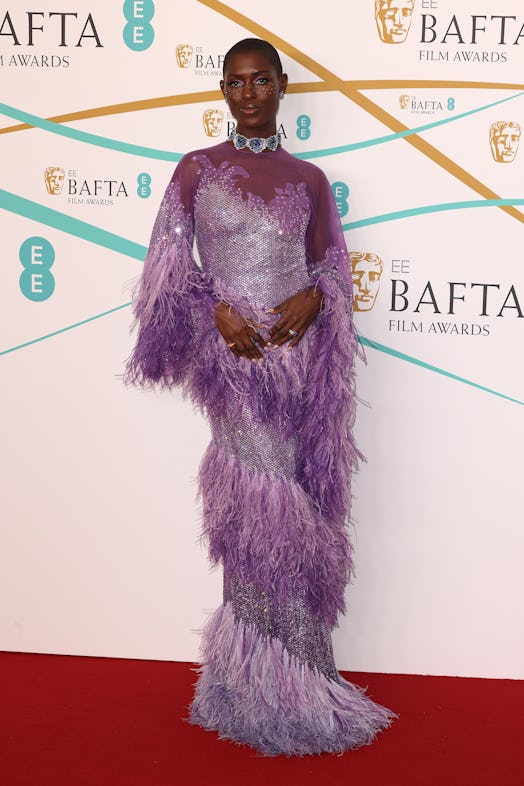 Jodie Turner-Smith attends the EE BAFTA Film Awards 2023 