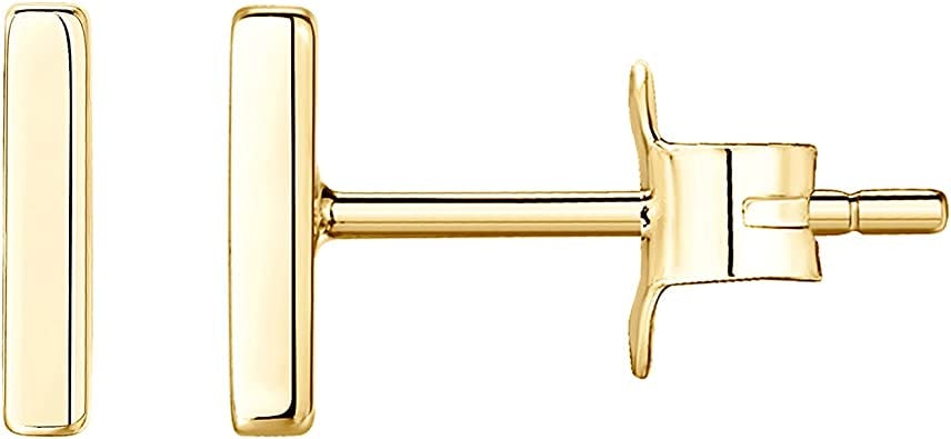 PAVOI 14K Gold Plated Sterling Silver Bar