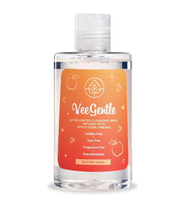 VeeFresh VeeGentle pH Balanced Feminine Cleansing Wash