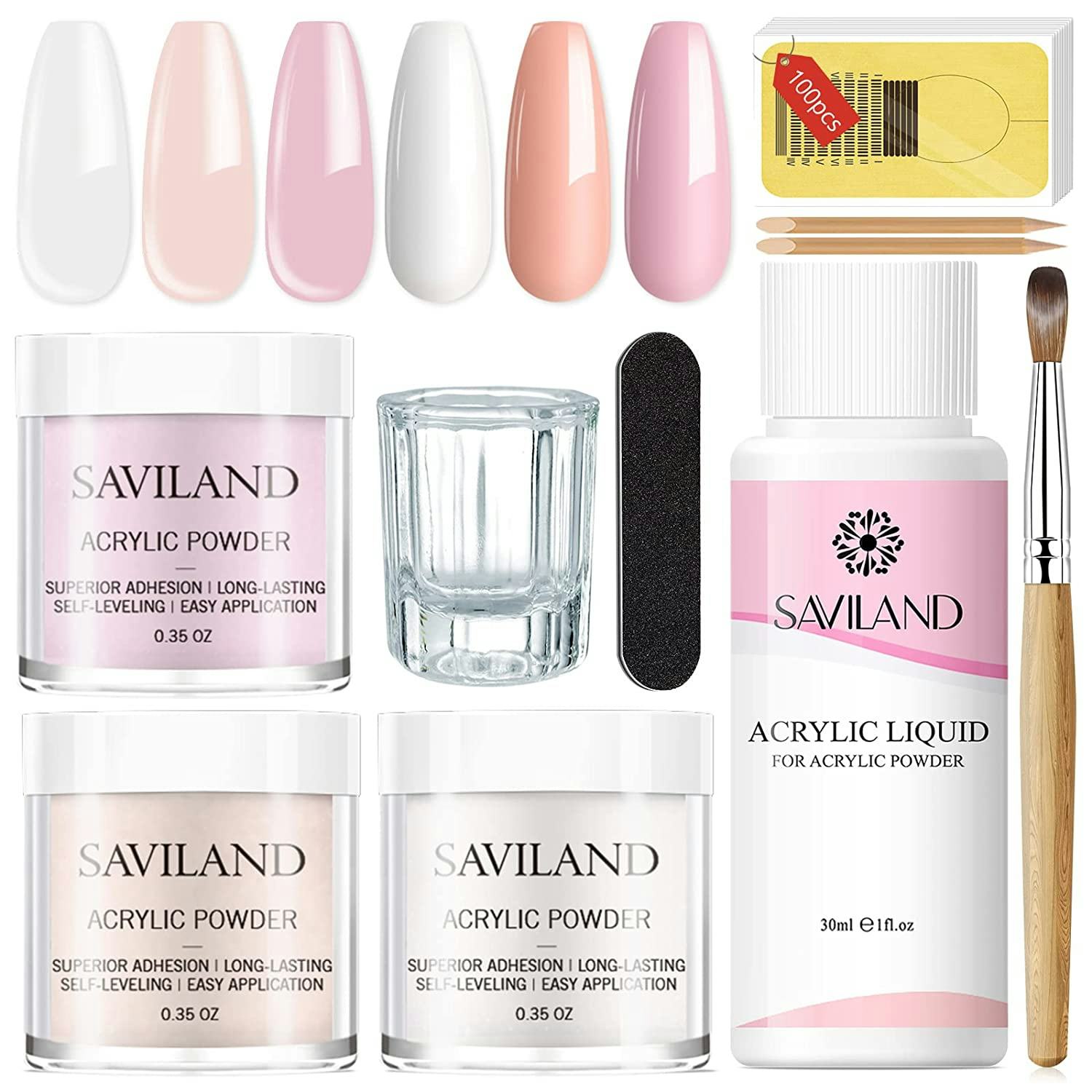 Saviland Acrylic Nail Kit