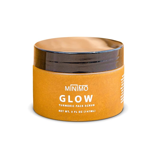 Minimo Glow Lemon Cake Skin Brightening Face Scrub for Dark Spots