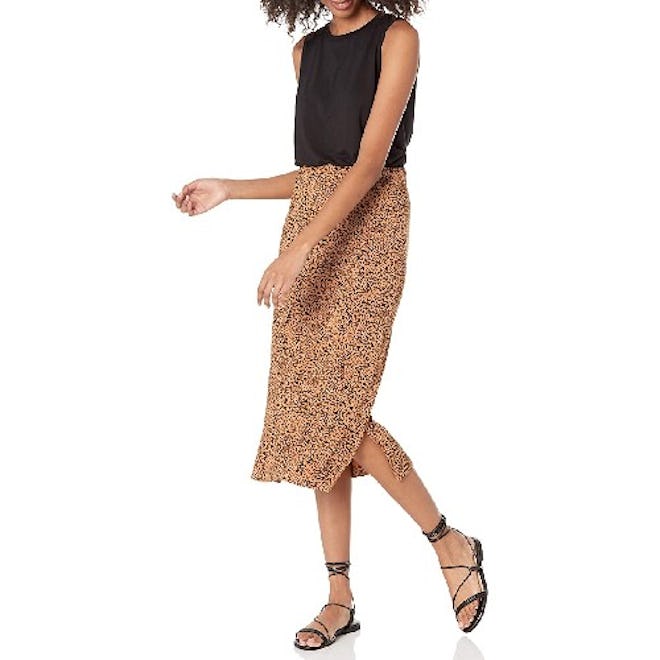 Amazon Essentials Pull-On Knit Midi Skirt