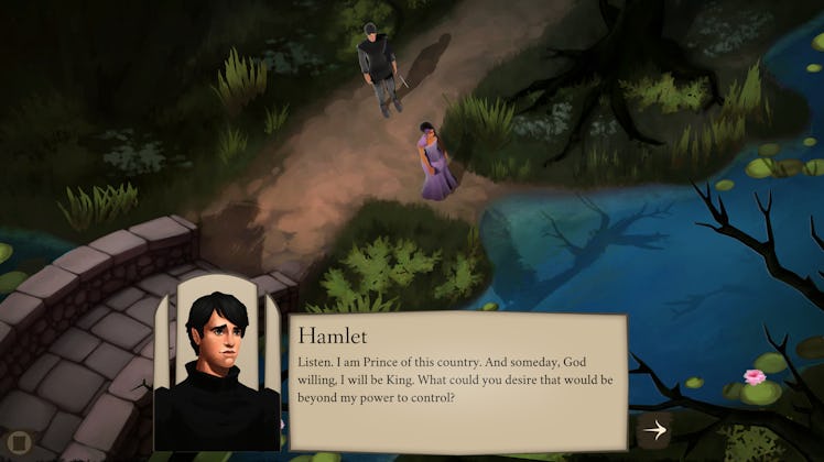 Elsinore Hamlet dialogue