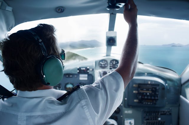 Everyone is baffled by a man who wants his wife to introduce him as a pilot.