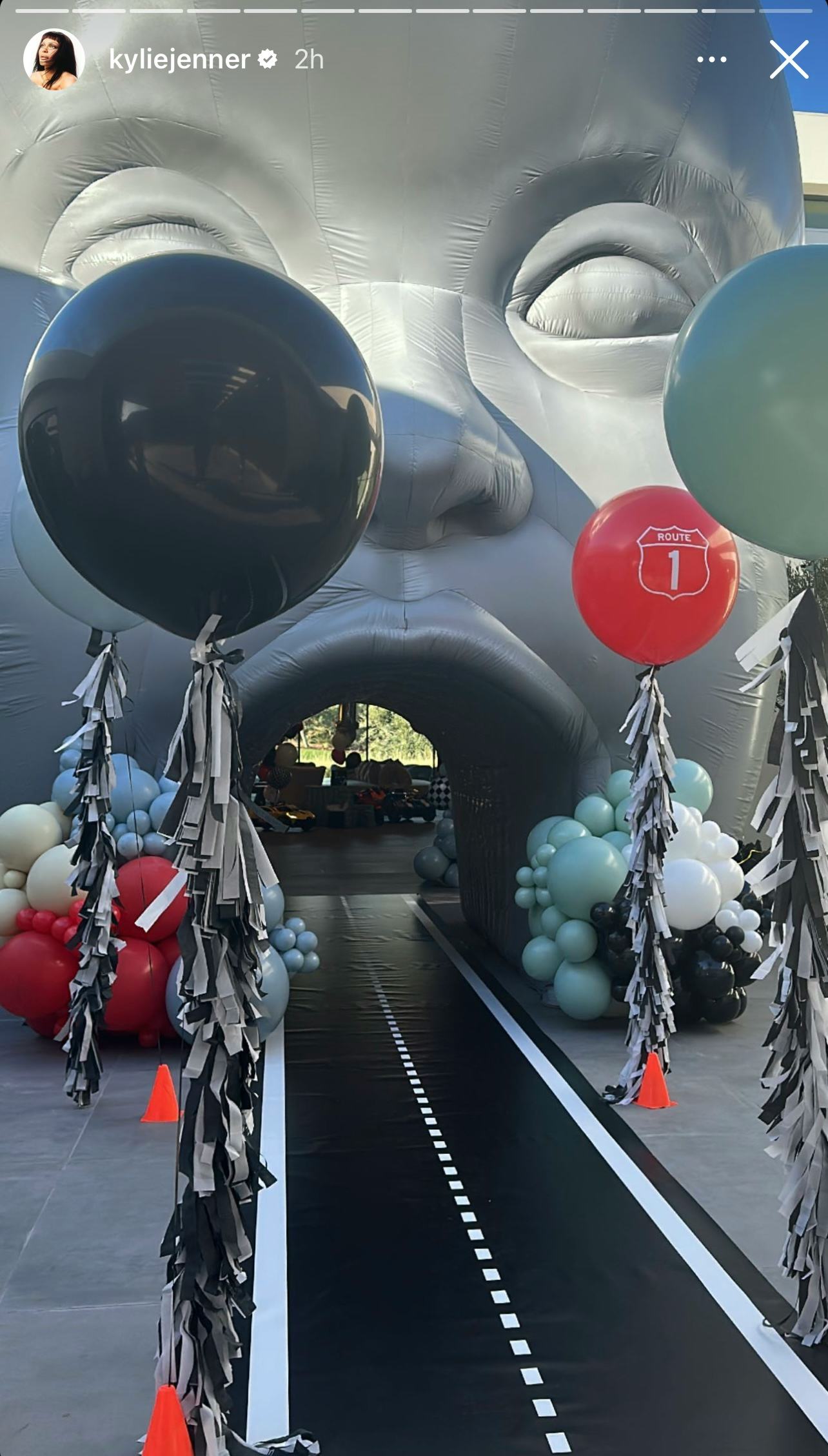 Kylie Jenner&rsquo;s son Aire&rsquo;s birthday party.