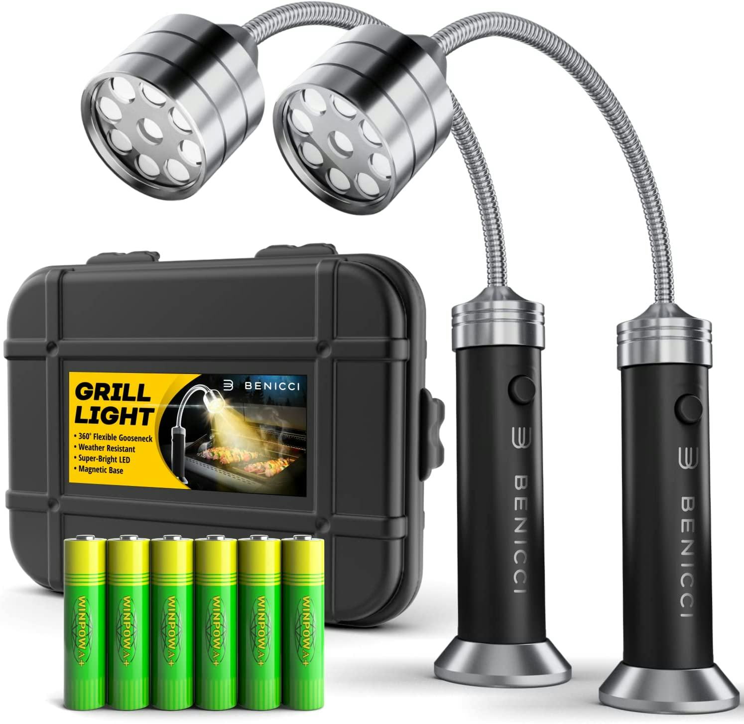 Benicci Flexible Grill Lights (Set of 2)