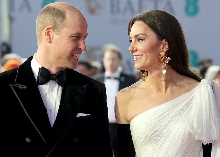 Prince William & Kate Middleton's PDA & Reactions At The BAFTAs