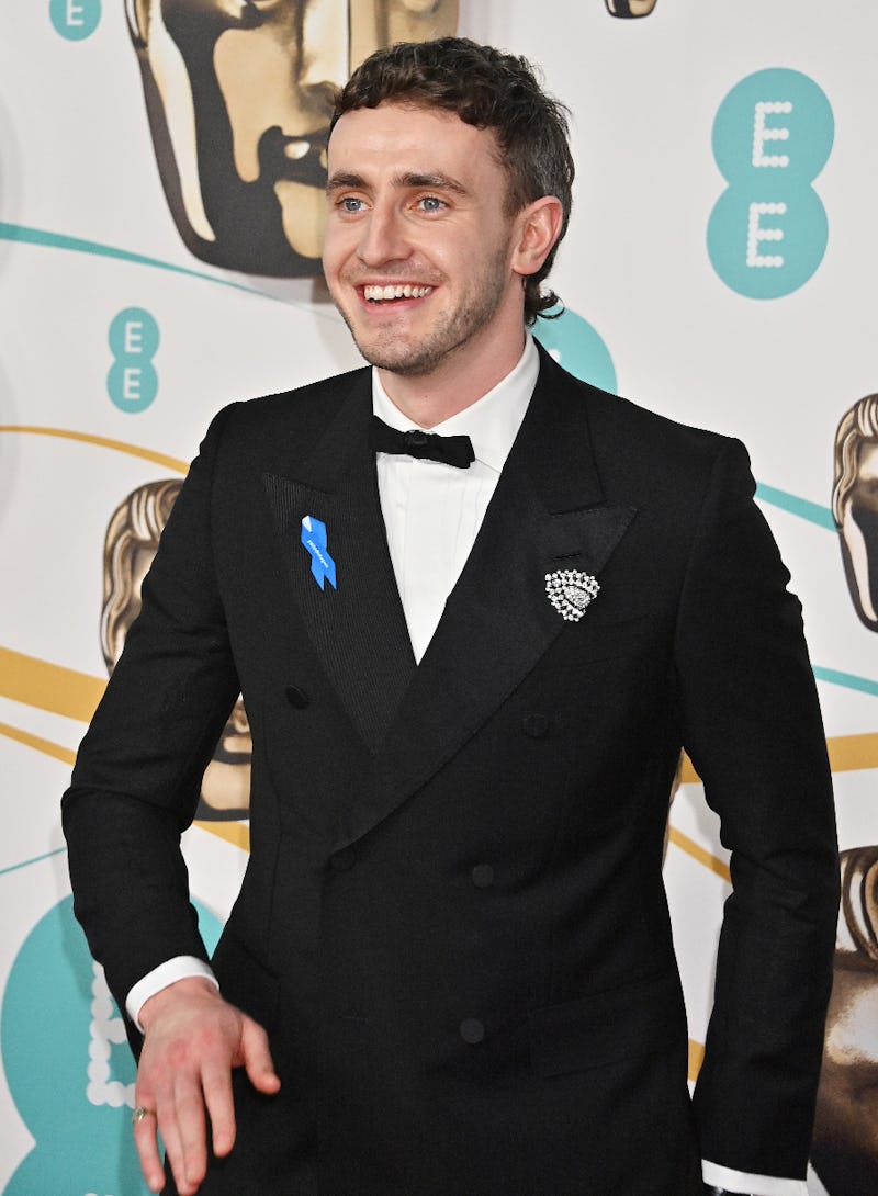Paul Mescal arrives at the EE BAFTA Film Awards 2023