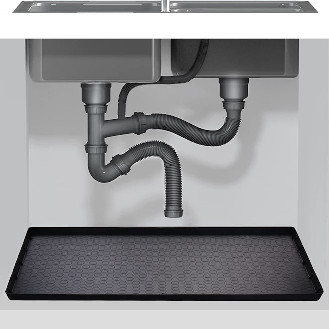 zeeyoocc Under Sink Mat