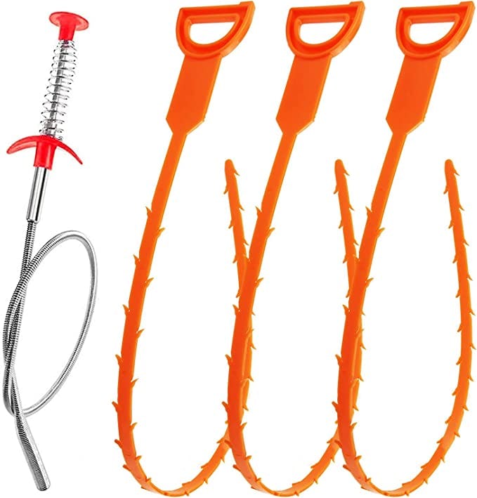 Forliver Drain Snake (3-Pack)