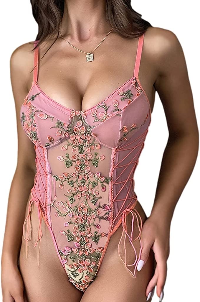 Lilosy Embroidered Bodysuit