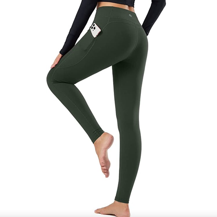 BALEAF Fleece Lined High Waisted Leggings 