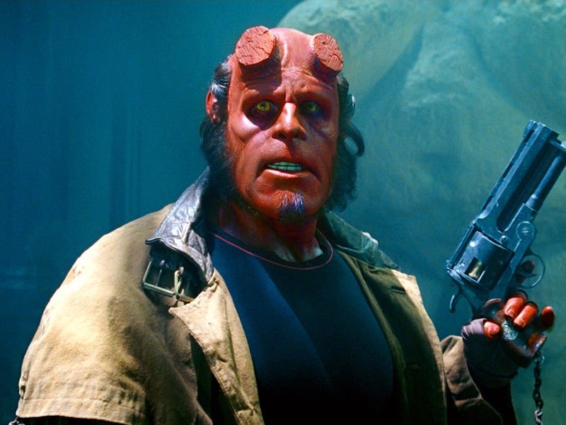 Ron Perlman as Hellboy, in the 2008 film 'Hellboy II: The Golden Army'