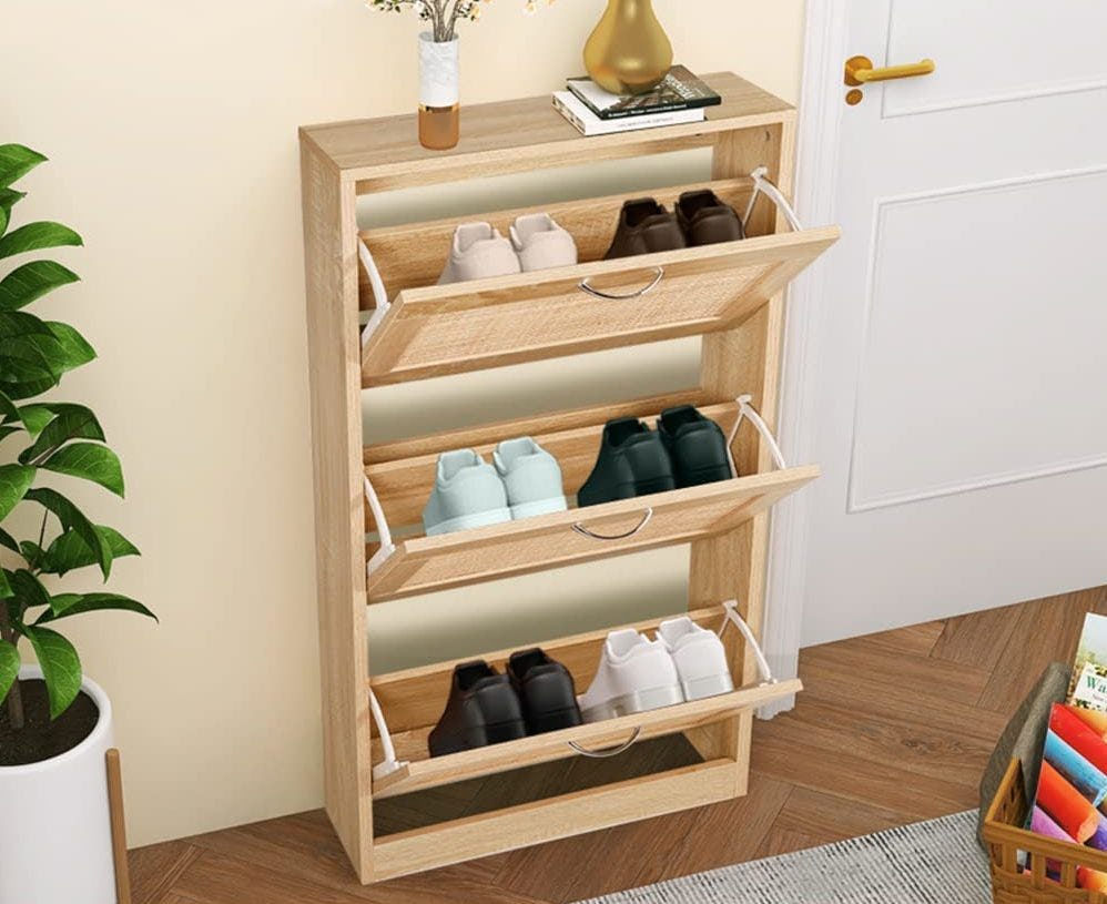 HOPUBUY Shoe Cabinet