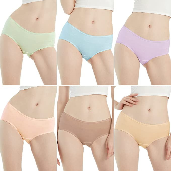INNERSY Underwear Cotton Hipster (6-Pack)