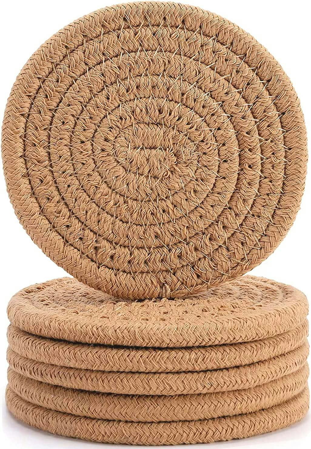 ABenkle Woven Coasters (6-Pack)