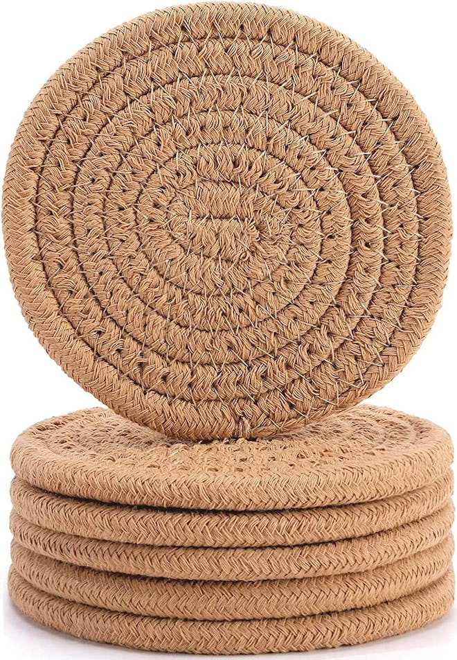 ABenkle Woven Coasters (6-Pack)